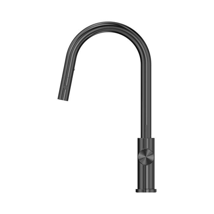 Nero NR221908GM Mecca Pull Out Sink Mixer With Vegie Spray Function Gun Metal  image 3 | SKU: NR221908GM