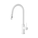 Nero Mecca Pull Out Sink Mixer With Vegie Spray Function - Matte White