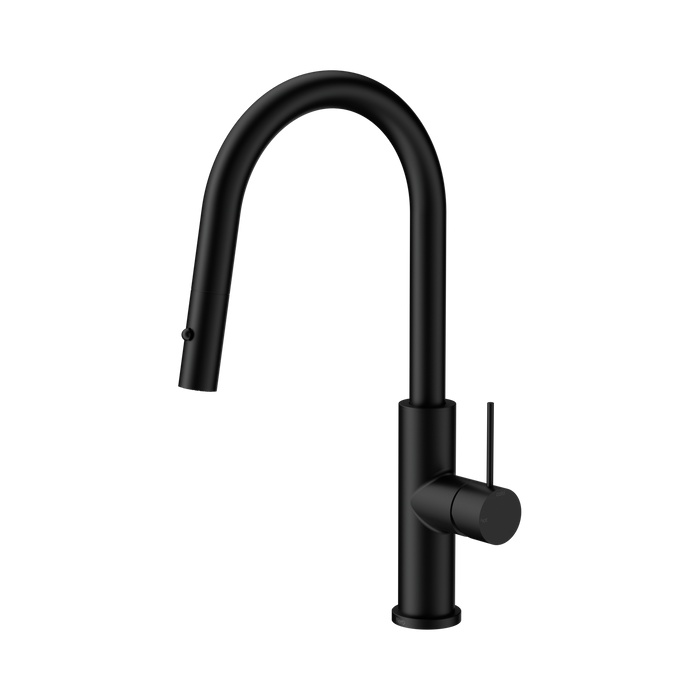 Nero Mecca Smart Sensor Pull Out Kitchen Mixer - Matte Black