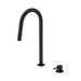 Nero Mecca Hob Mounted Pull Out Sink Mixer - Matte Black