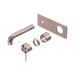 Nero Mecca Wall Basin/Bath Mixer 185mm Trim Kits Only - Brushed Bronze