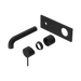 Nero Mecca Wall Basin/Bath Mixer 185mm Trim Kits Only - Matte Black