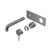 Nero Mecca Wall Basin/Bath Mixer 230mm Trim Kits Only - Gun Metal