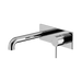 Nero Mecca Wall Basin/Bath Mixer 260mm - Chrome