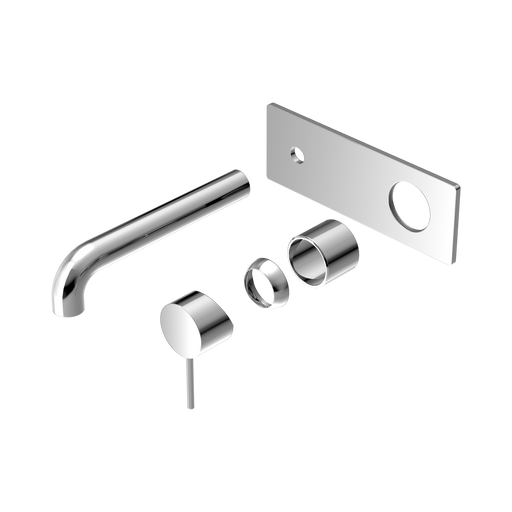 Nero Mecca Wall Basin/Bath Mixer 260mm Trim Kits Only - Chrome
