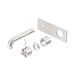 Nero Mecca Wall Basin/Bath Mixer Handle Up 120mm Trim Kits Only - Brushed Nickel