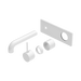 Nero Mecca Wall Basin/Bath Mixer Handle Up 120mm Trim Kits Only - Matte White