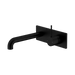 Nero Mecca Wall Basin/Bath Mixer Handle Up 160mm - Matte Black