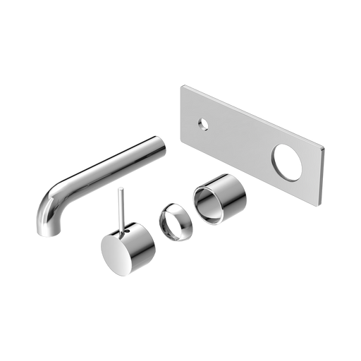 Nero Mecca Wall Basin/Bath Mixer Handle Up 160mm Trim Kits Only - Chrome