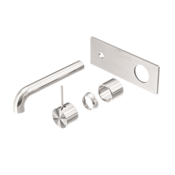 Nero Mecca Wall Basin/Bath Mixer Handle Up 230mm Trim Kits Only