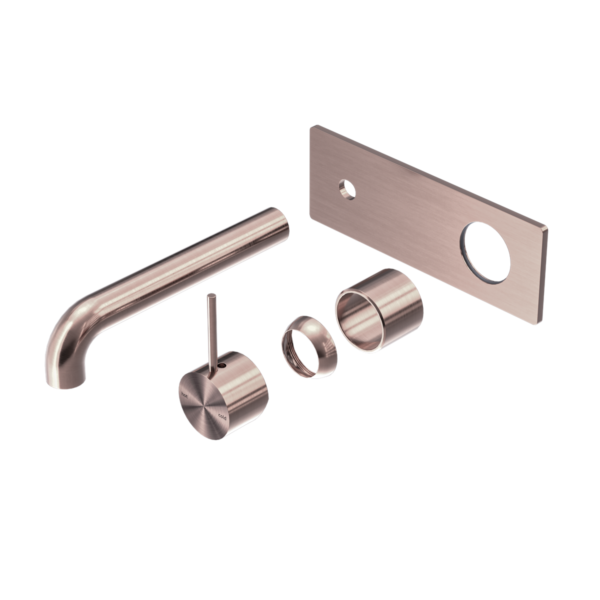 Nero Mecca Wall Basin/Bath Mixer Handle Up 160mm Trim Kits Only