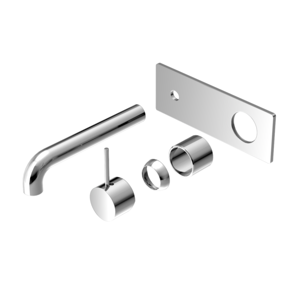 Nero Mecca Wall Basin/Bath Mixer Handle Up 260mm Trim Kits Only