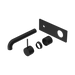 Nero Mecca Wall Basin/Bath Mixer Handle Up 185mm Trim Kits Only - Matte Black