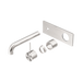 Nero Mecca Wall Basin/Bath Mixer Handle Up 260mm Trim Kits Only - Brushed Nickel