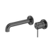 Nero Mecca Wall Basin/Bath Mixer Separate Back Plate 120mm - Gun Metal