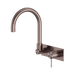 Nero Mecca Wall Basin/Bath Mixer Swivel Spout - Brushed Bronze