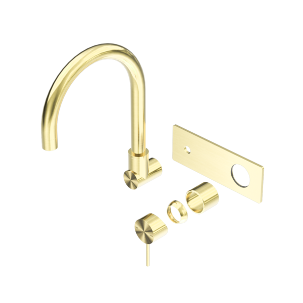 Nero Mecca Wall Basin/Bath Mixer Swivel Spout Trim Kits Only