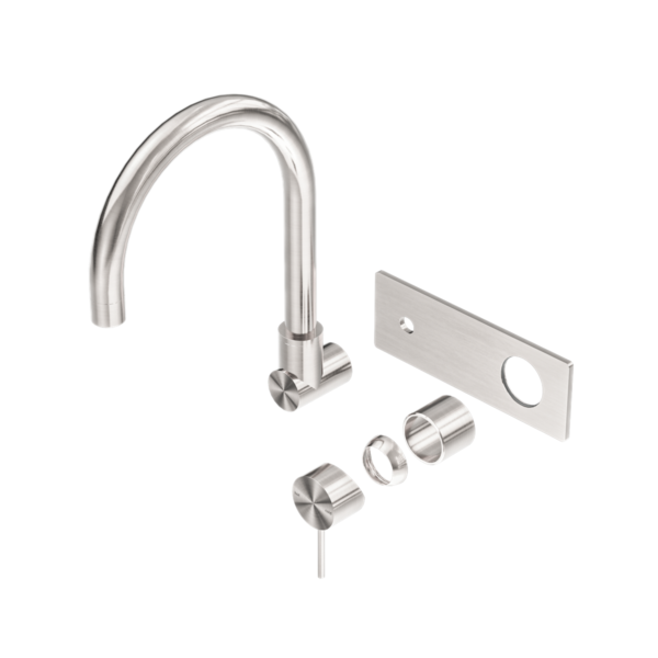 Nero Mecca Wall Basin/Bath Mixer Swivel Spout Trim Kits Only