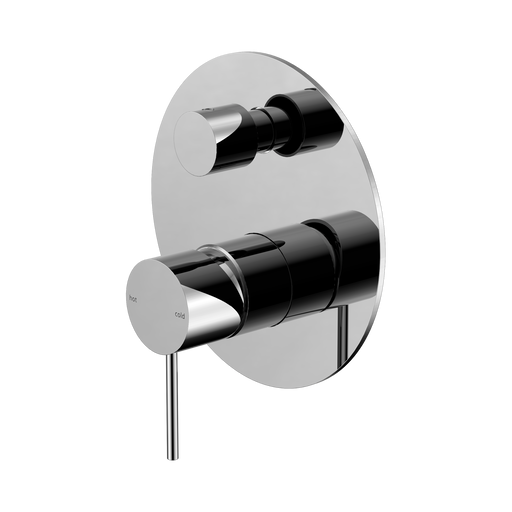 Nero Mecca Shower Mixer With Diverter - Chrome