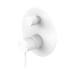 Nero Mecca Shower Mixer With Diverter - Matte White