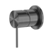 Nero Mecca Shower Mixer 60mm Plate - Gun Metal