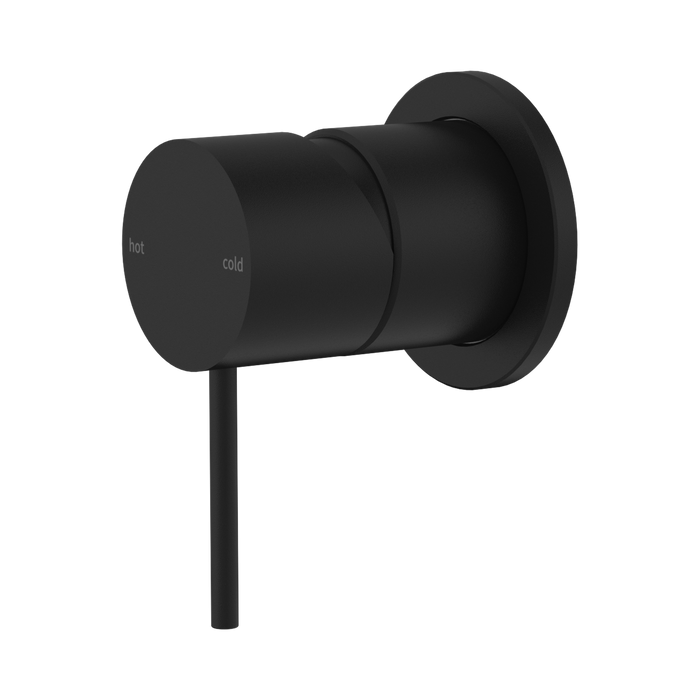 Nero Mecca Shower Mixer 60mm Plate - Matte Black