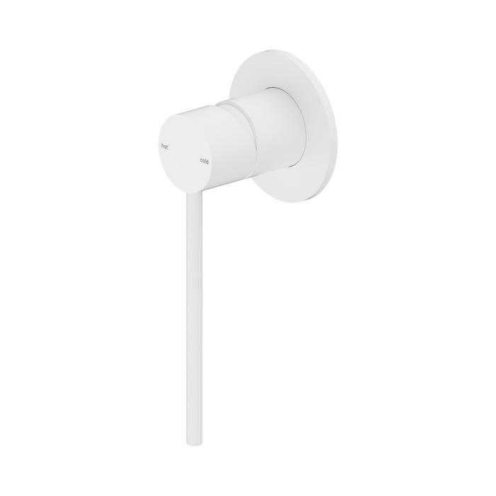 Nero Mecca Care Shower Mixer - Matte White