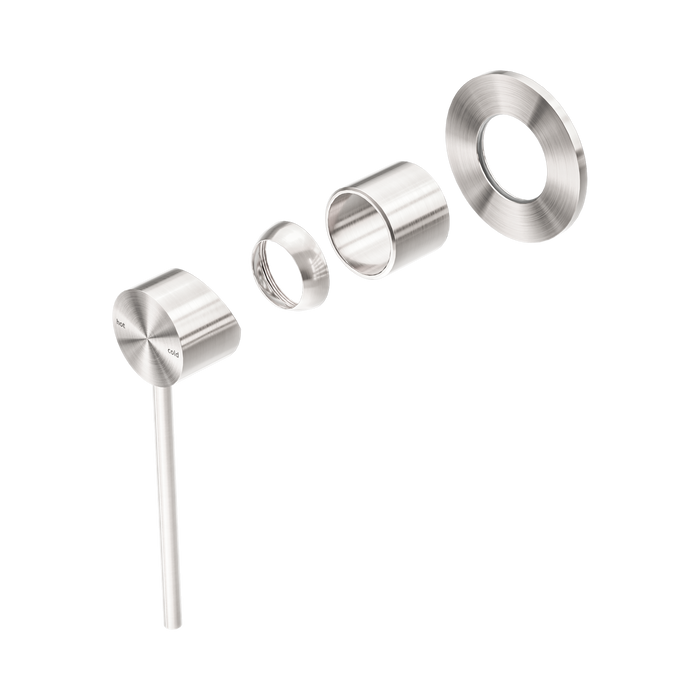 Nero Mecca Care Shower Mixer Trim Kits Only - Brushed Nickel