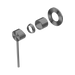 Nero Mecca Care Shower Mixer Trim Kits Only - Gun Metal