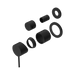 Nero Mecca Shower Mixer With Diverter Separate Back Plate Trim Kits Only - Matte Black