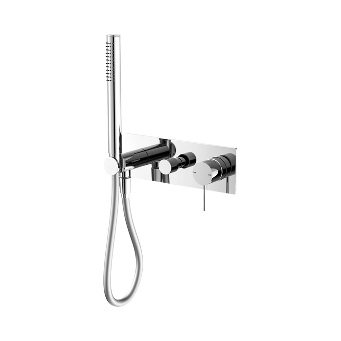 Nero Mecca Shower Mixer Diverter System - Chrome