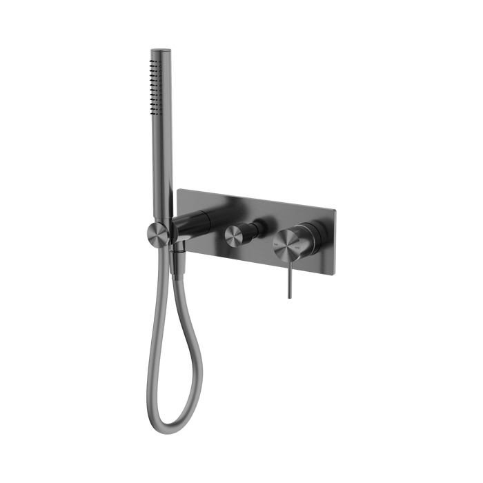 Nero Mecca Shower Mixer Diverter System - Gun Metal