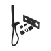Nero Mecca Shower Mixer Diverter System Trim Kits Only - Matte Black