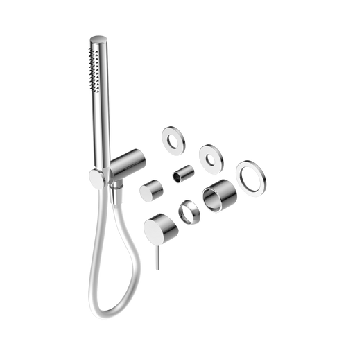 Nero Mecca Shower Mixer Diverter System Separate Back Plate Trim Kits Only - Chrome