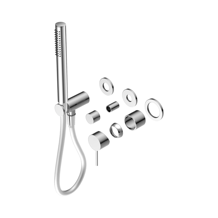 Nero Mecca Shower Mixer Diverter System Separate Back Plate Trim Kits Only - Chrome