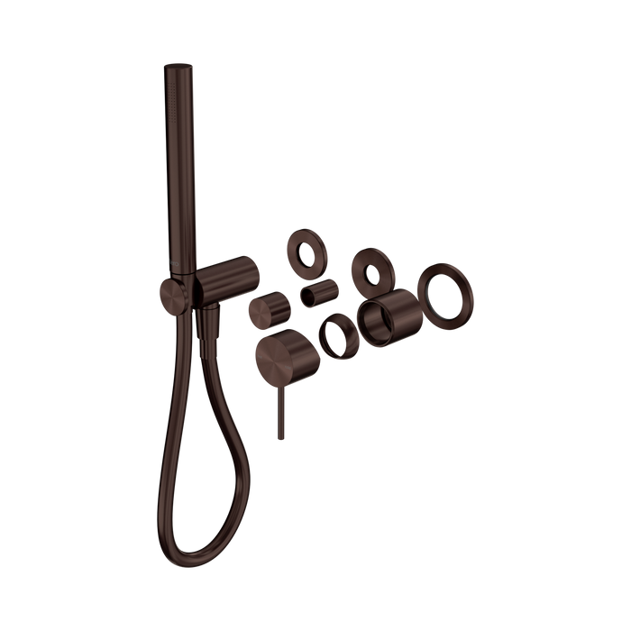 Nero Mecca Shower Mixer Diverter System Separate Back Plate II Trim Kits Only - Rome Bronze