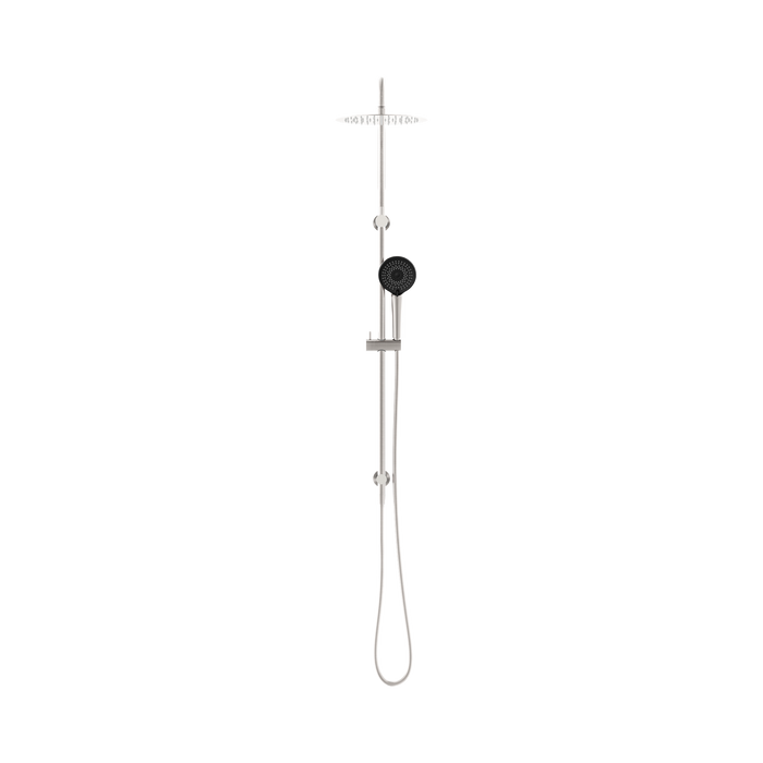 Nero NR232105fBN Round Project Twin Shower 4 Star Rating Brushed Nickel image 2 | SKU: NR232105FBN