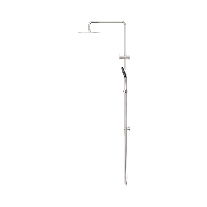 Nero NR232105fBN Round Project Twin Shower 4 Star Rating Brushed Nickel image 3 | SKU: NR232105FBN