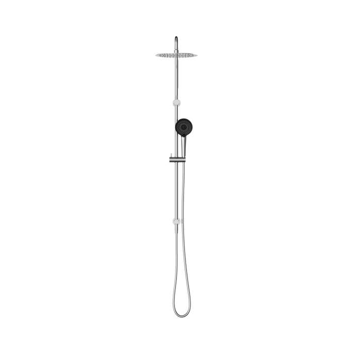 Nero NR232105fCH Round Project Twin Shower 4 Star Rating Chrome image 2 | SKU: NR232105FCH