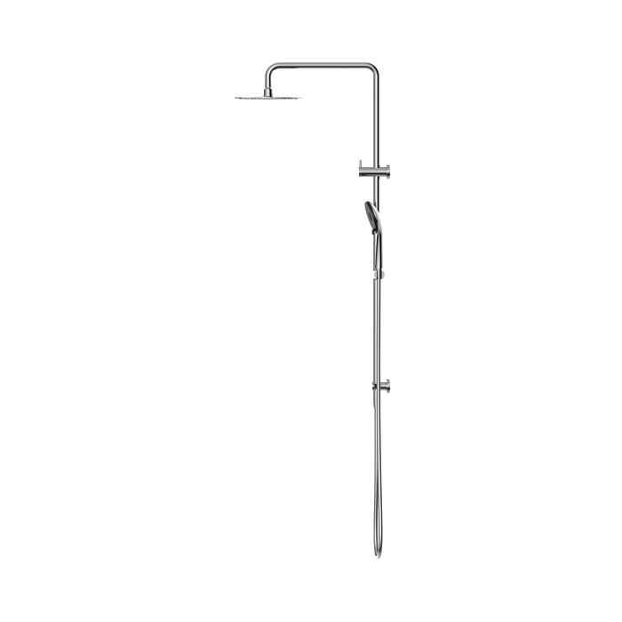 Nero NR232105fCH Round Project Twin Shower 4 Star Rating Chrome image 3 | SKU: NR232105FCH