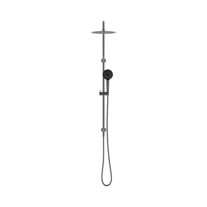 Nero NR232105fGM Round Project Twin Shower 4 Star Rating Gun Metal image 2 | SKU: NR232105FGM