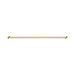 Nero NR2324BG New Mecca Single Towel Rail 600mm Brushed Gold image 2 | SKU: NR2324BG