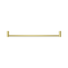 Nero NR2324BG New Mecca Single Towel Rail 600mm Brushed Gold image 3 | SKU: NR2324BG