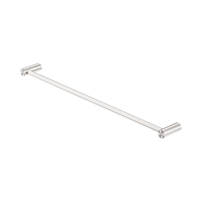Nero New Mecca Single Towel Rail 600mm - Brushed Nickel