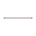 Nero NR2324BZ New Mecca Single Towel Rail 600mm Brushed Bronze image 2 | SKU: NR2324BZ
