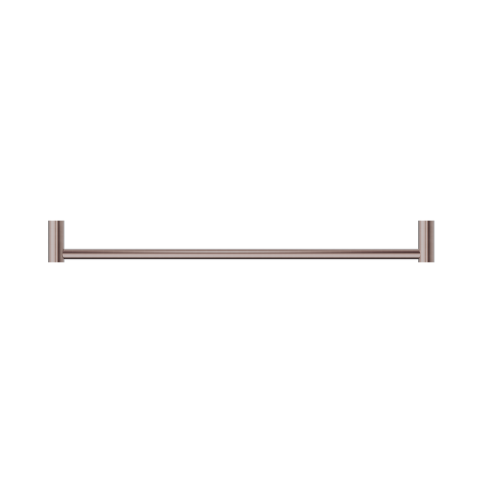 Nero NR2324BZ New Mecca Single Towel Rail 600mm Brushed Bronze image 3 | SKU: NR2324BZ