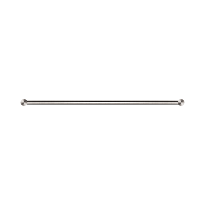 Nero NR2324dBN New Mecca Double Towel Rail 600mm Brushed Nickel image 2 | SKU: NR2324DBN