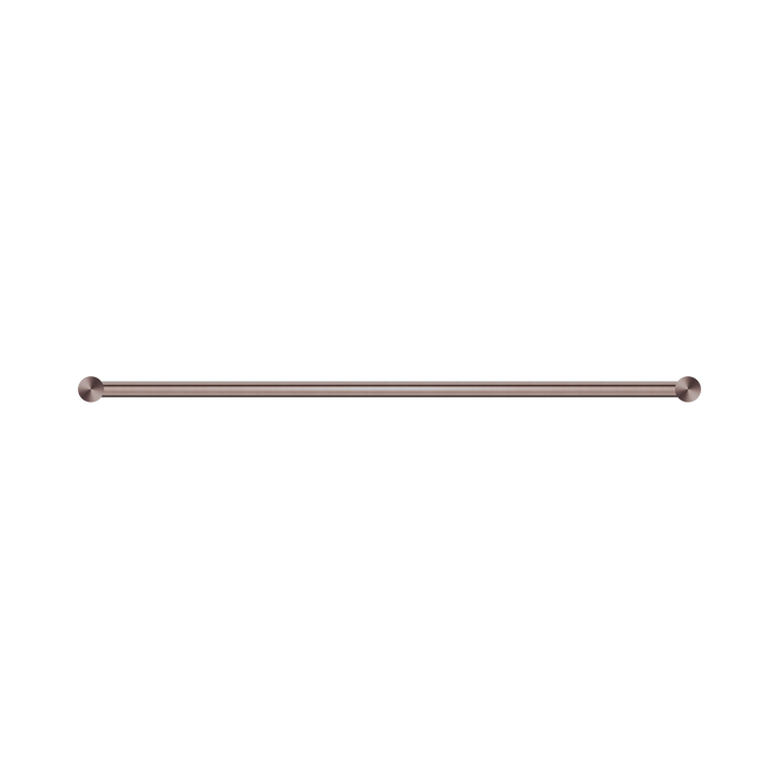 Nero NR2324dBZ New Mecca Double Towel Rail 600mm Brushed Bronze image 2 | SKU: NR2324DBZ