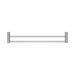 Nero NR2324dCH New Mecca Double Towel Rail 600mm Chrome image 3 | SKU: NR2324DCH