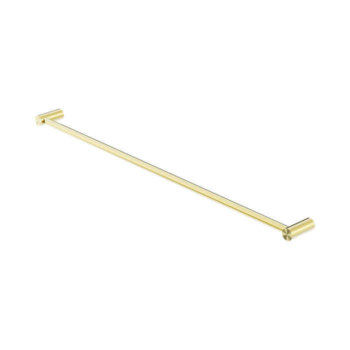Nero New Mecca Single Towel Rail 800mm - Brushed Gold